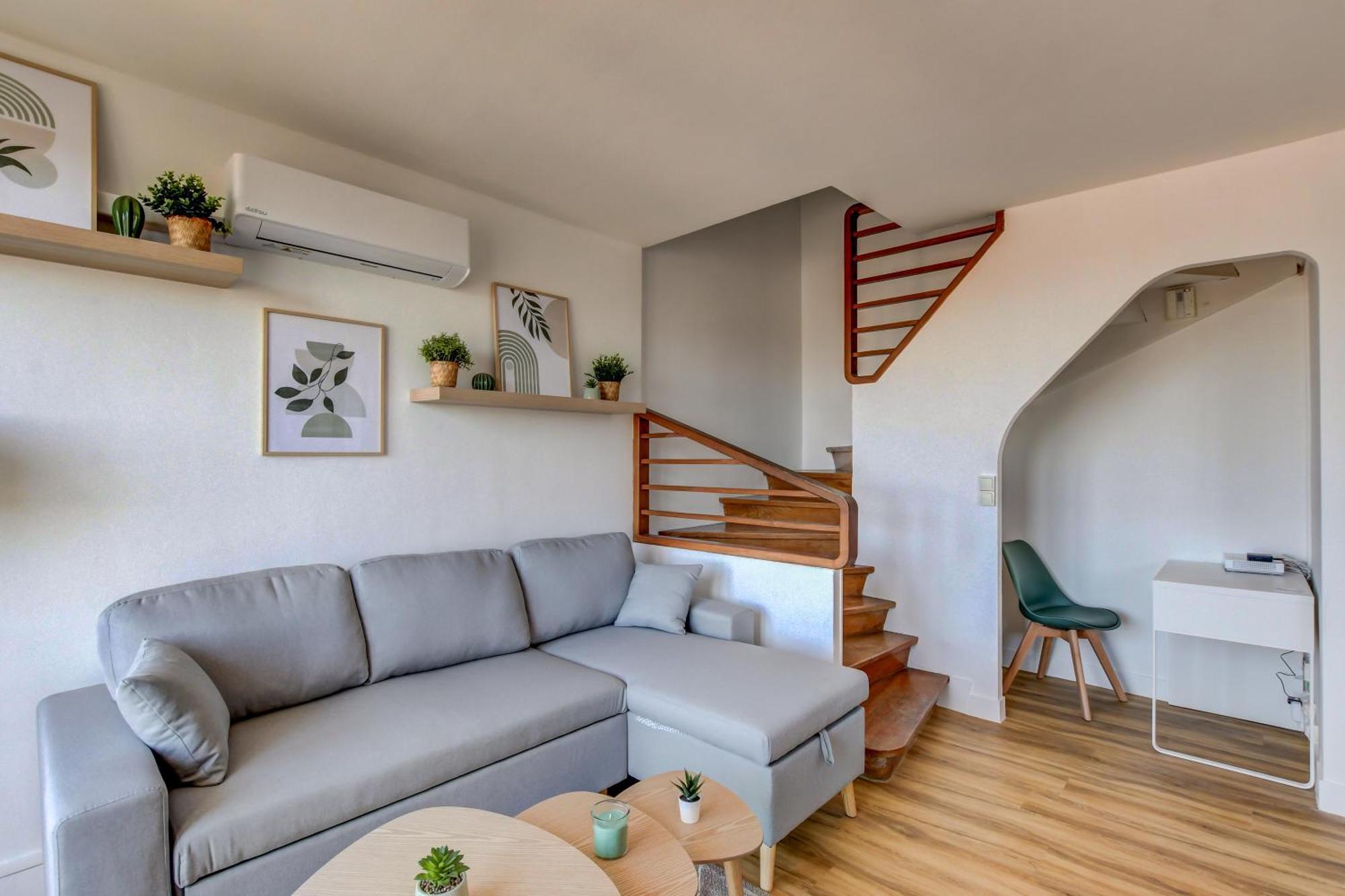 Sunset Duplex - Grand-Rond, Jardin Des Plantes, Centre-Ville, 2 Bdrs 60M2, Ac, Free Public Car Park 200M Away, Netflix - T3 60M2 Avec Clim, Parking Public Gratuit A 200M Toulouse Exterior foto