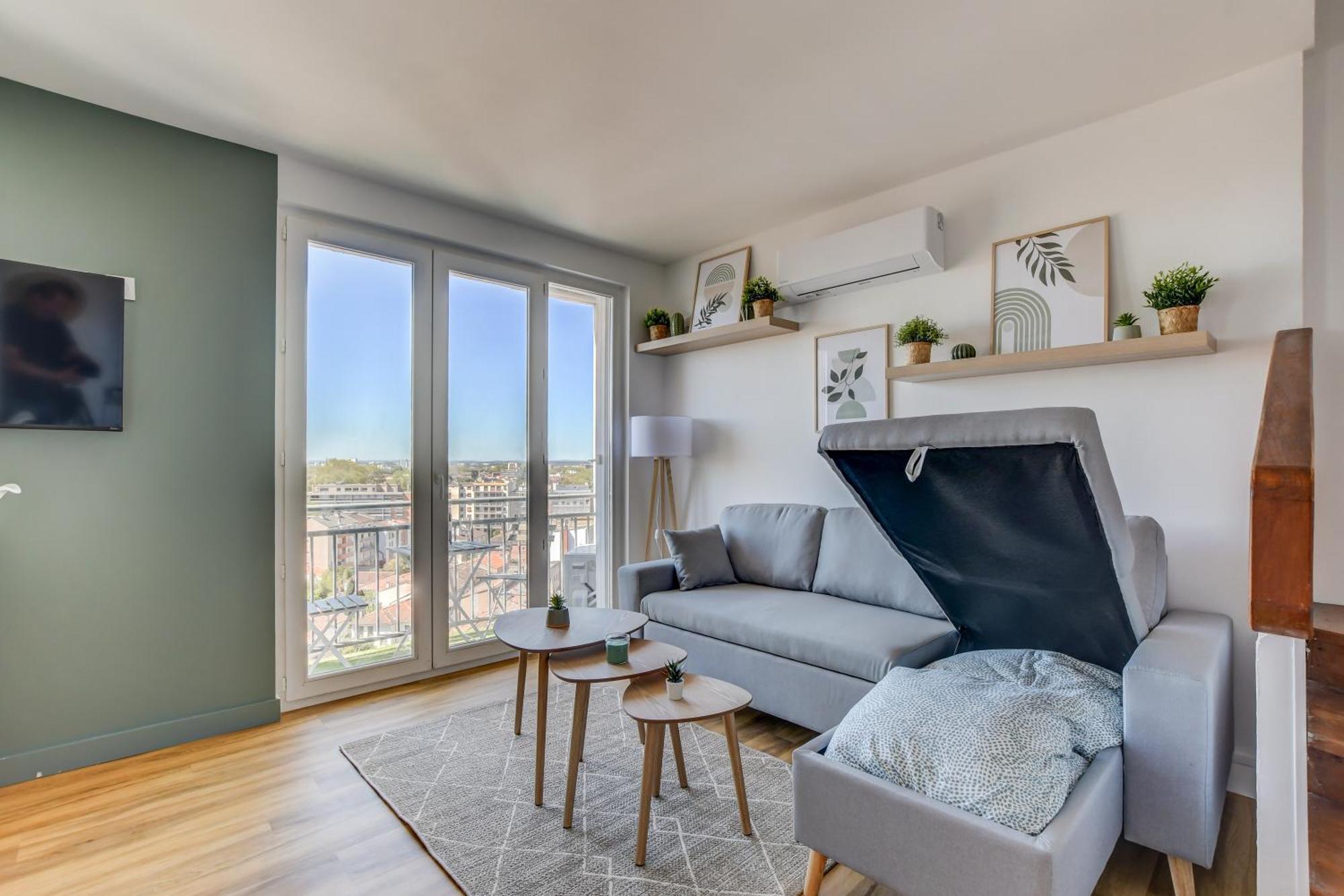 Sunset Duplex - Grand-Rond, Jardin Des Plantes, Centre-Ville, 2 Bdrs 60M2, Ac, Free Public Car Park 200M Away, Netflix - T3 60M2 Avec Clim, Parking Public Gratuit A 200M Toulouse Exterior foto